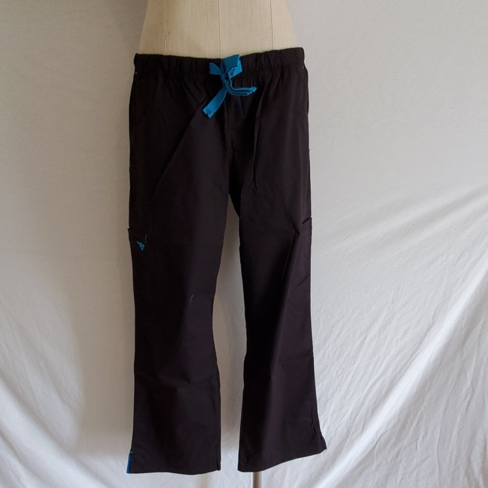 Med Couture Scrub pant 8724 Black/Pacific